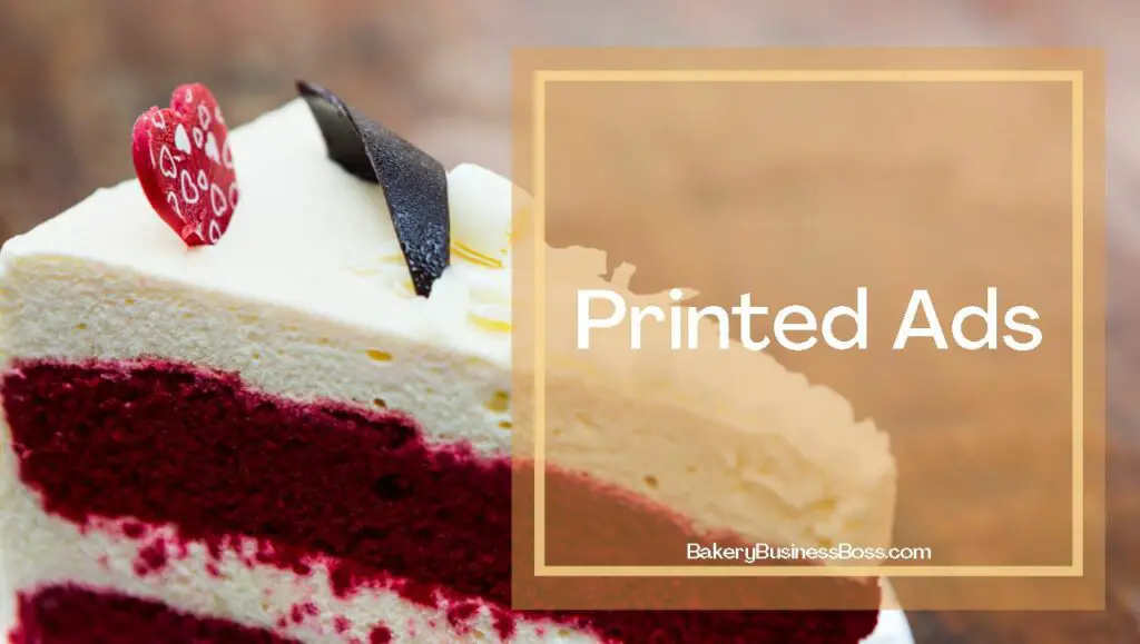 Four Bakery Advertisement Samples Bakery Business Boss