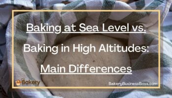 Baking at Sea Level vs. Baking in High Altitudes: Main Differences