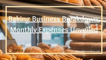 Baking Business Breakdown: Monthly Expenses Unveiled