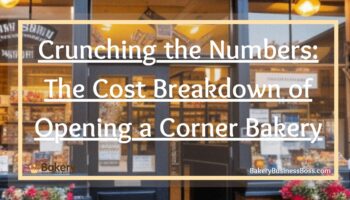Crunching the Numbers: The Cost Breakdown of Opening a Corner Bakery