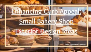 Enhancing Curb Appeal: Small Bakery Shop Exterior Design Ideas