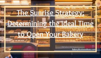 The Sunrise Strategy: Determining the Ideal Time to Open Your Bakery